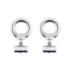 RV Sunshade 304 Stainless Steel Slide Rail Ring, Specifications: 2pcs M4 Ring + Cylinder