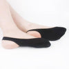 Thin Ice Silk Shallow Heels Invisible Socks Silicone Anti-Slip Palm Socks, Size: One Size(Black)