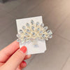 Rhinestone Fashion Hair Clips Women Bangs Headwear, Styles: 316 White Diamond