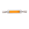 R7S 5W COB LED Lamp Bulb Glass Tube for Replace Halogen Light Spot Light,Lamp Length: 78mm, AC:110v(Warm White)