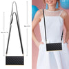 For Samsung Galaxy S24 FE 5G Crossbody Rhombic Sucker Leather Phone Case(Black)