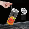 Upgrade Flip-Top Lid BBQ Cage Stainless Steel Rolling Grilling Basket, Spec: Large