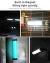 LUXCeO RGB Colorful Photo LED Stick Video Light APP Control Adjustable Color Temperature Waterproof Handheld LED Fill Light with Remote Control(Black)