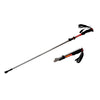 125cm Adjustable Portable Outdoor Aluminum Alloy Trekking Poles Stick(Red)