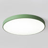 Macaron LED Round Ceiling Lamp, White Light, Size:23cm(Green)
