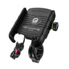 Kewig M8 Motorcycle Navigation Phone Holder Outdoor Riding Charging Bracket(Black)