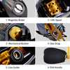 PROBEROS Metal Drop Wheel 18+1 Axis Lure Fish Wheel, Style: DW132SR Right Hand