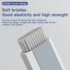Q8 8 in 1 Multi-Function Headset Cleaning Pen Keyboard Mobile Phone Cleaner(White+Red)