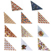 3 Pack Dog Bandana Bibs, Thanksgiving, Adjustable, Absorbent