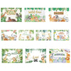 MDN12536 1.5m x 1m Animal Forest Cartoon Birthday Party Banquet Decoration Photo Background Cloth