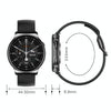 Wearkey Y22 1.32 Inch Bluetooth Calling Smart Watch with Rotary Button(Silver Gray)