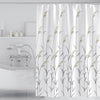 240x200cm Fresh Reed Printed Bathroom Waterproof Shower Curtain Thickened Polyester Shower Curtain Cloth(Reed)