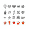 TZ-05 63 In 1 Colorful Crystal Cartoon DIY Jewelry Children Bracelet(Red Suit)