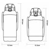 TKK Outdoor Fitness Large Capacity Portable Sports Water Cup, Capacity: 1400ML(Black)