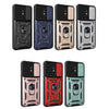 For Nokia C10 Sliding Camera Cover Design TPU+PC Phone Case(Black)