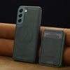 For Samsung Galaxy S20 FE LC.IMEEKE L3 Series Detachable RFID Card Bag Magsafe Phone Case(Green)