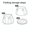 Naturehike NH20SJ040 20L PVC Outdoor Camping Foldable Water Storage Bucket (Army Green)