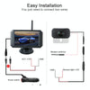 PZ719 Car 5 inch 1080P HD Digital Signal Wireless Reversing Image Rear View Camera