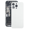 iPhone 15 Pro Glass Back Battery Cover - White