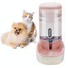 3.8L Automatic Cat Feeder & Waterer - Pink