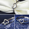 Fashion Heart Shaped Wedding Ring for Woman White(8)