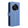 For Realme 13+ 5G Global Diamond Texture Leather Phone Case(Blue)