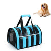 Foldable Pet Carrier Bag, Small, Blue, Breathable Mesh, for Cats & Small Dogs (4kg)
