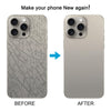 iPhone 15 Pro Glass Back Cover with Wireless Charging (Titanium Grey)