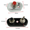 Motorcycle Modification Accessories Handlebar Switch Headlights Spotlights Overtaking Lights Power Off Start Ignition Horn Combination Switch, Specification: Double Switch Black