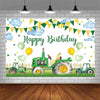180x270cm Farm Tractor Photography Backdrop Cloth Birthday Party Decoration Supplies