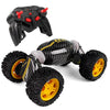 CV8818 Four-wheel Drive Climbing Car Model 2.4G Remote Control Off-road Deformation Car(Yellow)