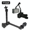 11 inch Articulating Magic Arm for LCD Field Monitor / DSLR Camera / Video lights(Black)