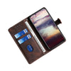For Alcatel Axel / Lumos Skin Feel Straw Hat Magnetic Buckle Leather Phone Case(Brown)