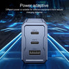 WK WP-U147 Pioneer Series 65W USB+ Dual USB-C/Type-C GaN Charger
