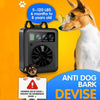 K6 Ultrasonic Anti Barking Device - Black - 50ft Range - IPX4 Weatherproof