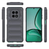 For Realme V60 5G Magic Shield TPU + Flannel Phone Case(Dark Grey)