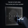 Bathroom Sewer Deodorant Pure Copper Floor Drain, Specification: Chrome+Inner Core