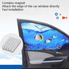 Automobile Sunshade Car Windows Sun Protection And Heat Insulation Magnetic Telescopic Side Curtains(Underwater Adventure Co-driver)