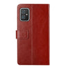 For Asus Zenfone 8 Y Stitching Horizontal Flip Leather Phone Case(Brown)