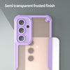 For Samsung Galaxy S24 FE 5G Armor Glaze PC Hybrid TPU Phone Case(Purple)