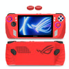 For ASUS Rog Ally Gaming Console Multicolor Silicone Case With 2 Button Caps(Red)