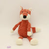 Striped Animal Plush Toy Doll Creative Animal Doll, Type:Fox, Height:42cm