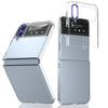 For Samsung Galaxy Z Flip3 5G lce Folding Series Integrated Clear PC Phone Case(Royal Blue)