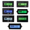 L6133 LCD Electric Motorcycle Power Display, Style: Button Front White Backlight