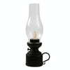 Retro Luminous Kerosene Lamp Christmas Simulation Oil Lamp Decoration, Spec: Shaking (Black)