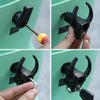 Bullhead Helmet Lock Hooks Front Universal No-Punch Motorcycle Bike Storage Hook(Black)