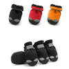 Waterproof Dog Boots, Size 7 (Black) - Non-Slip & Reflective