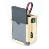 Car Air Outlet Storage Bag Mobile Phone Storage Hanging Bag (Beige)