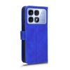 For Redmi K70 Ultra Skin Feel Magnetic Flip Leather Phone Case(Blue)