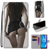 For Alcatel 1SE (2020) Coloured Drawing Cross Texture Horizontal Flip PU Leather Case with Holder & Card Slots & Wallet & Lanyard(Upskirt)